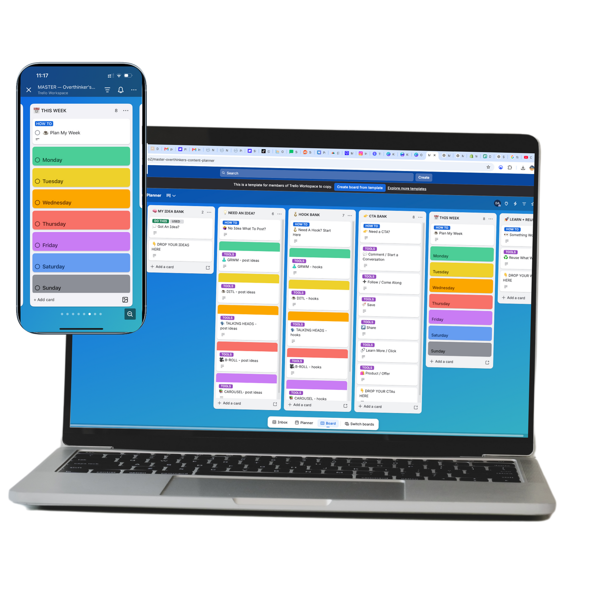 The Overthinker's Content Planner
